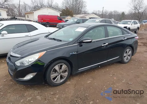 2012 Hyundai Sonata Hybrid из США, поврежденный, VIN KMHEC4A43CA032375